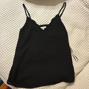 Scalloped socialite tank